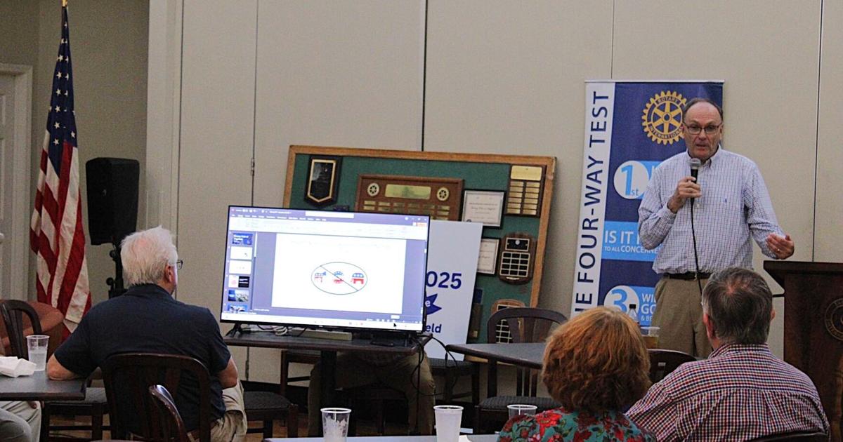 Mayfield Rotary Club speaker highlights challenges in public health