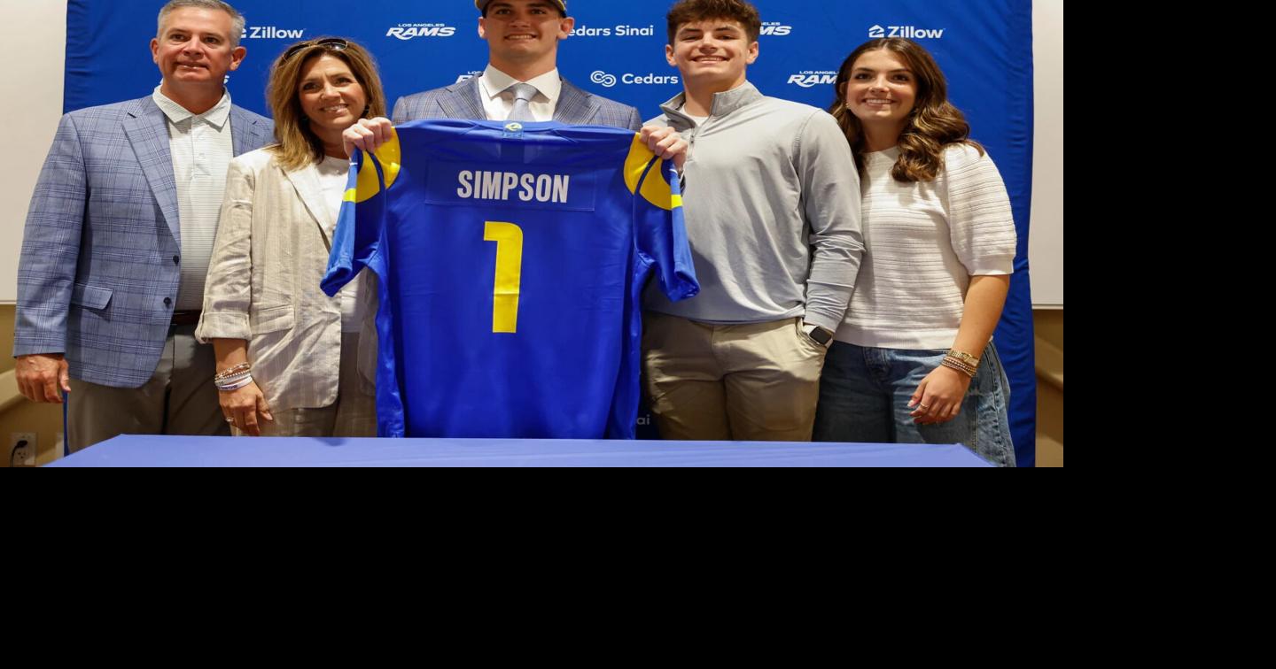 Westview alum Simpson introduced in Los Angeles, McVay reflects on draft selection