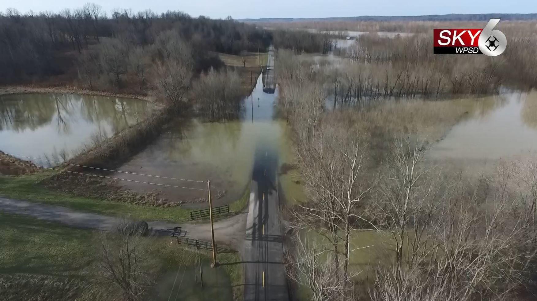 Sky 6 Flooding in Livingston County News WPSD Local 6