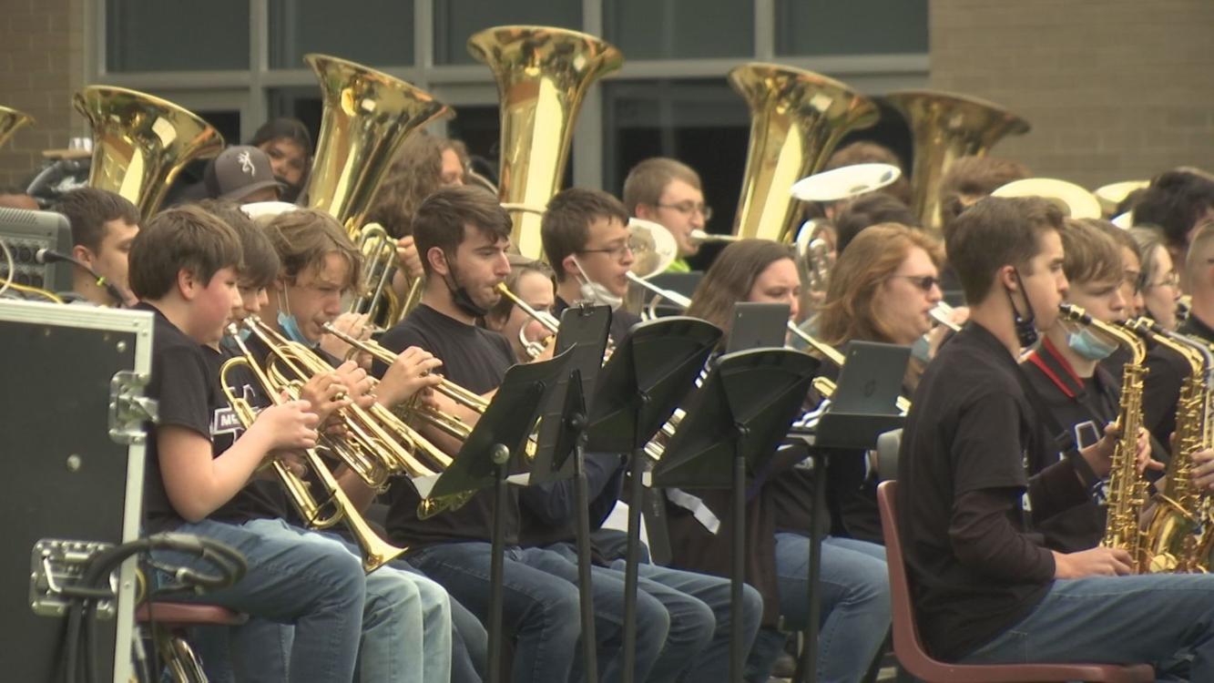 McCracken County band students hold first in-person concert in more
