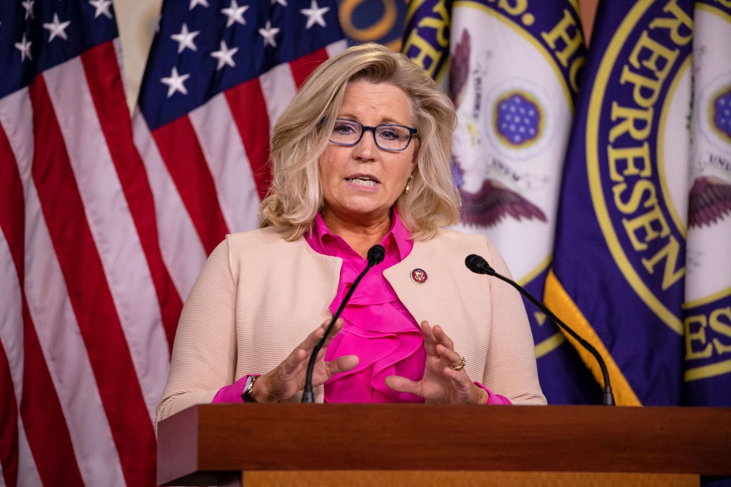 House Republicans vote to keep Liz Cheney in leadership after