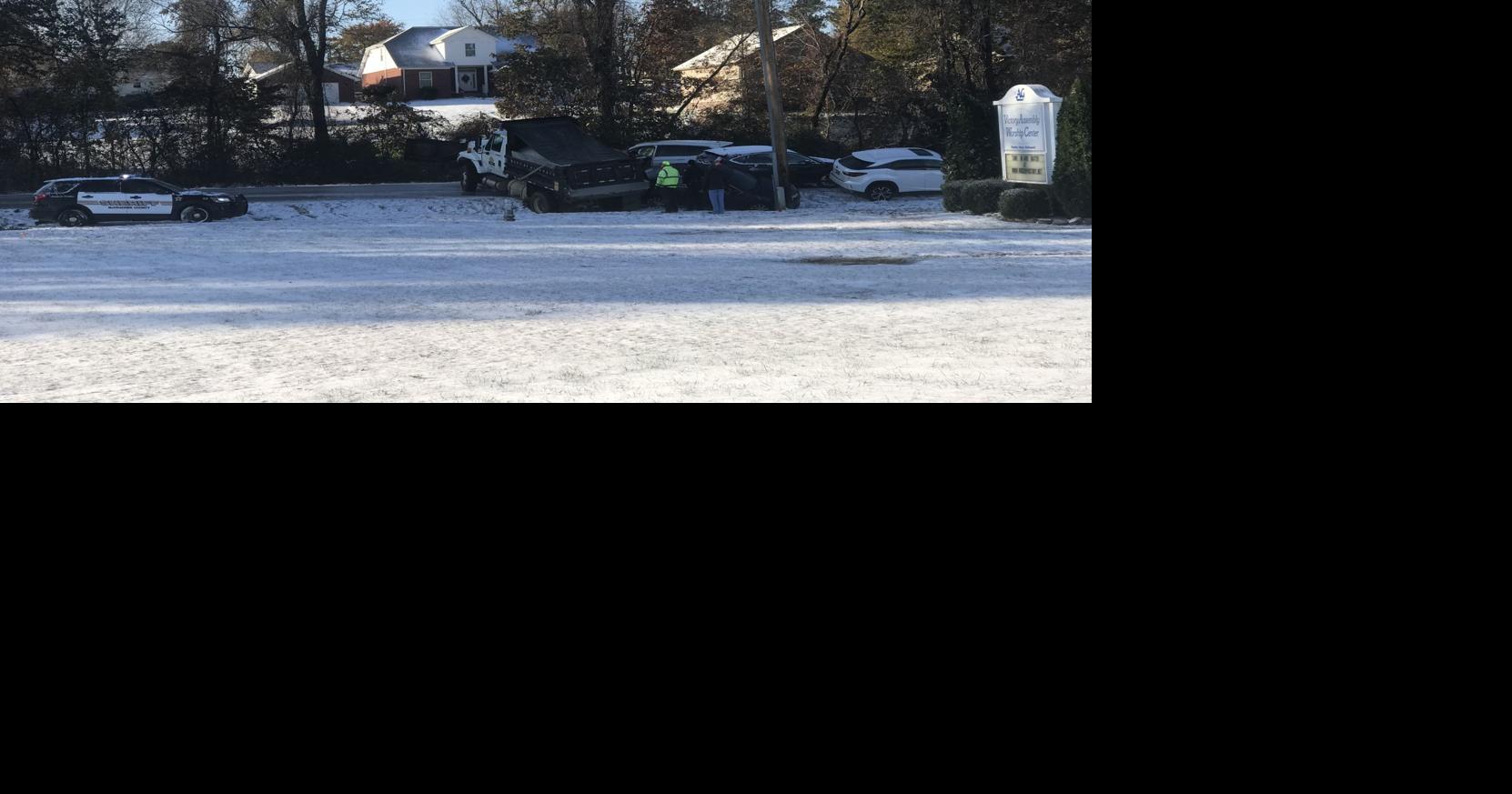 Multiple crashes on McCracken County roads due to icy conditions News