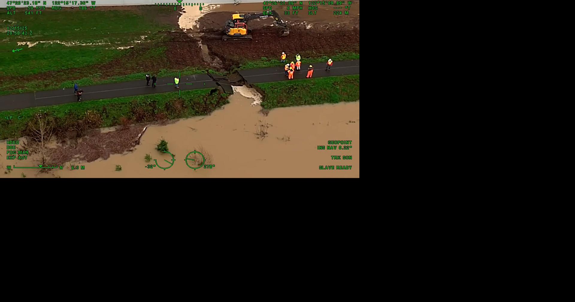 Second levee fails in Washington, forcing more evacuations, as ...