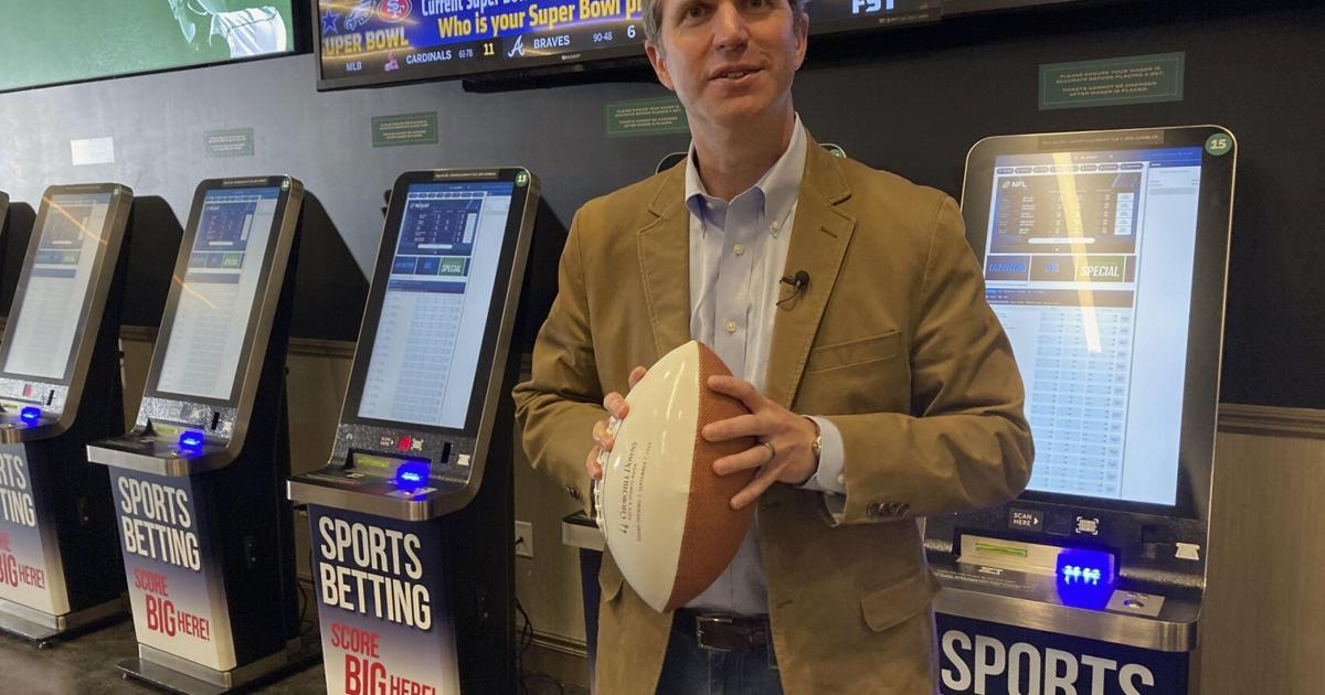 Legal sports betting opens to fanfare in Kentucky; governor makes the first wager at Churchill Downs Legal sports betting opens to fanfare in Kentucky; governor makes the first wager at Churchill Downs