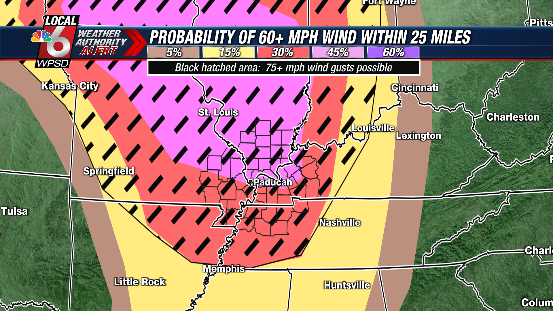 Weather Authority Alert for possible severe storms Friday night | News ...