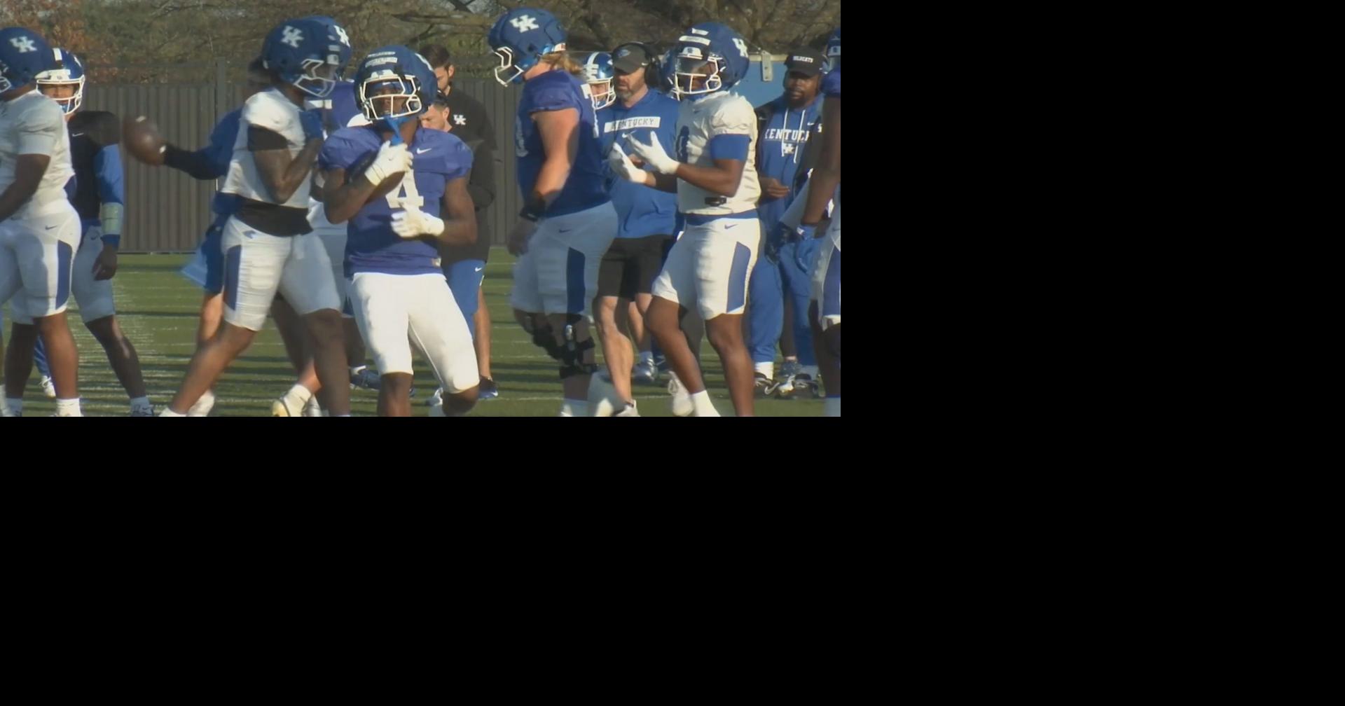 Paducah Tilghman alum Martels Carter getting reps as two-way player during Kentucky Spring practices