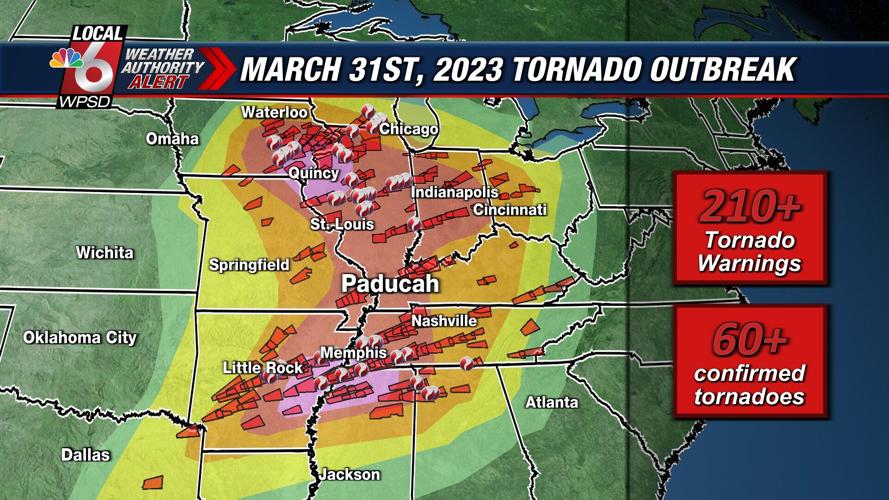 WPSD recaps March 31 severe weather News WPSD Local 6