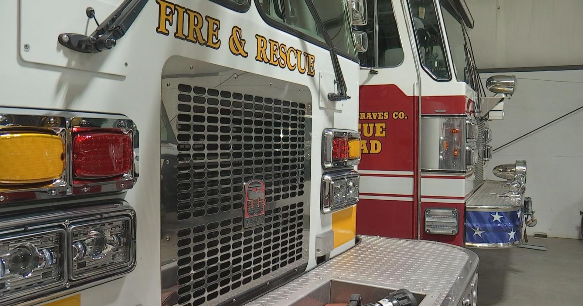 Local woman reacts to lowered ISO fire score in Graves County - Vimarsana News
