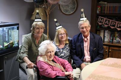 Gaither at West Park celebrates Jerlene Boaz's 100th birthday
