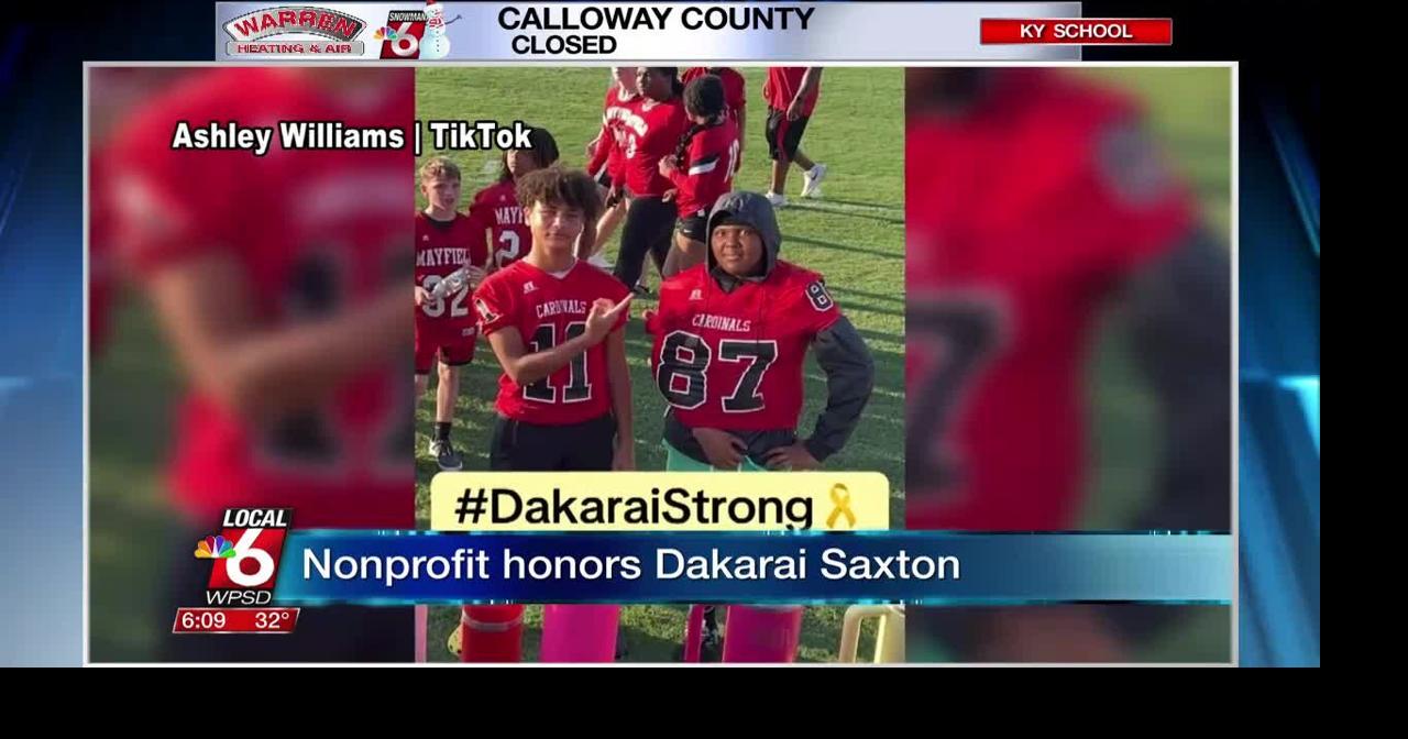Nonprofit honors Dakarai Saxton