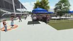 sports complex rendering