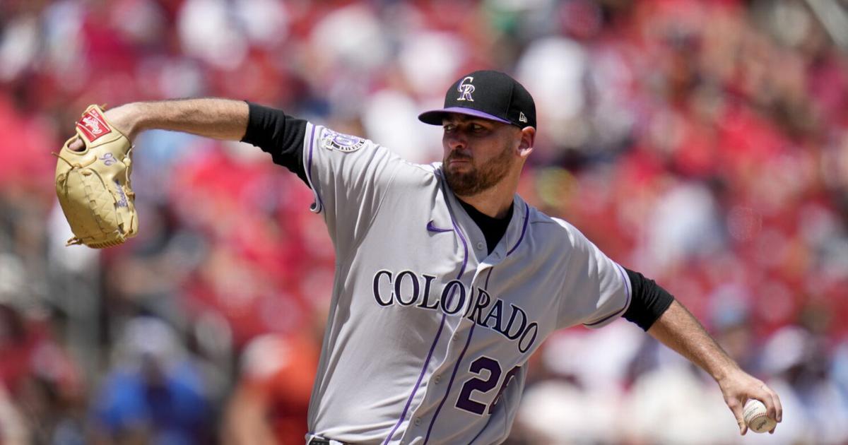 Gomber shuts down former team, pitches Rockies past Cardinals 1