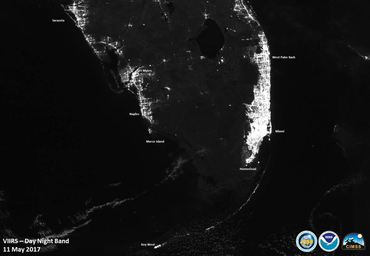 Before And After Irma Power Outage Seen From Space News Wpsd Local 6