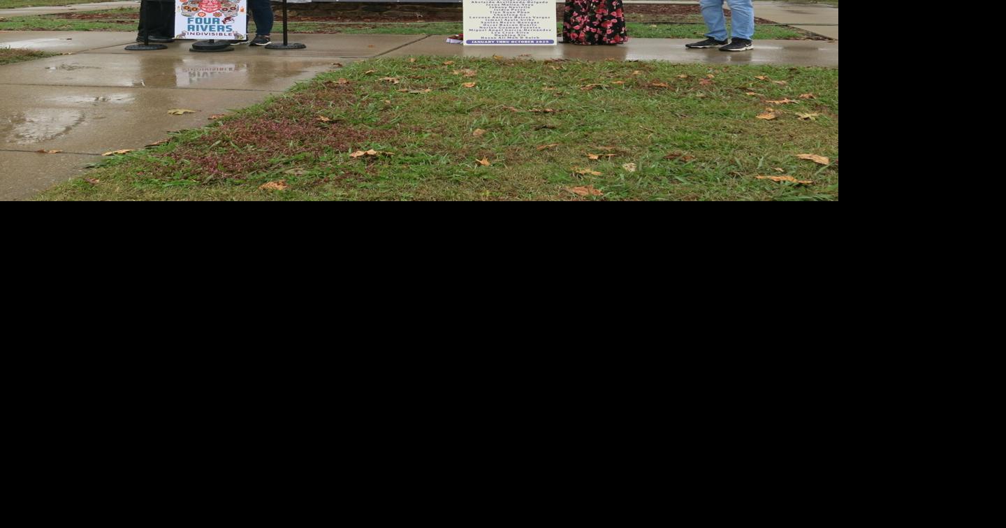 Four Rivers Indivisible hosts Day of the Dead in remembrance of lives lost in ICE custody