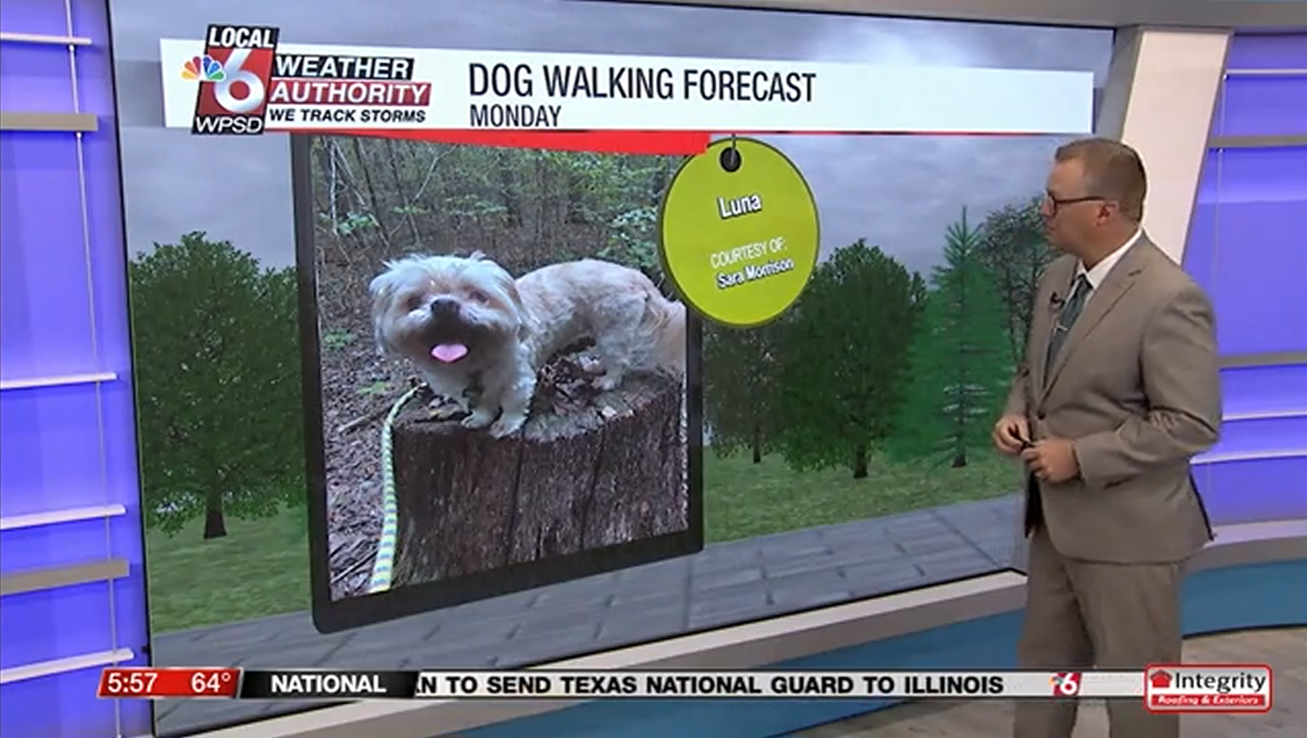 Dog walking forecast 10.6.25 | Weather | WPSD Local 6