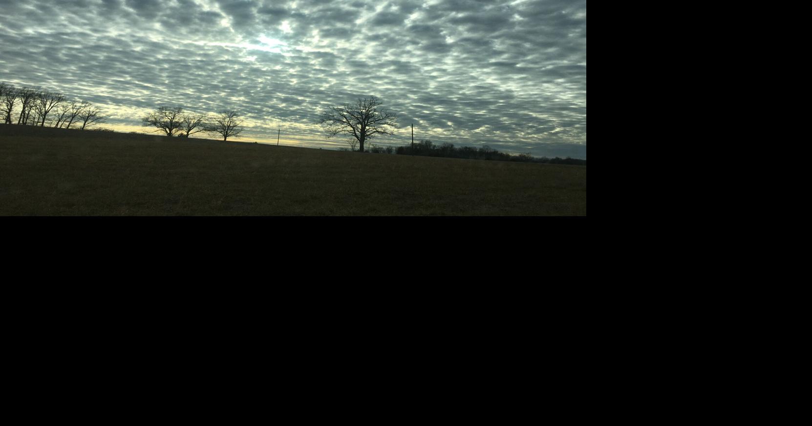 East of Murray, KY, courtesy of Kathy Lee. Weather Window WPSD Local 6