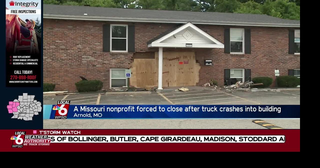Missouri nonprofit forced to close after truck crashes into building