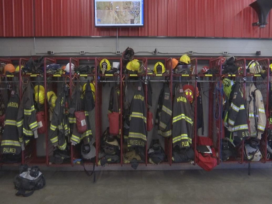 Marion Fire Department celebrates new truck bay News WPSD Local 6