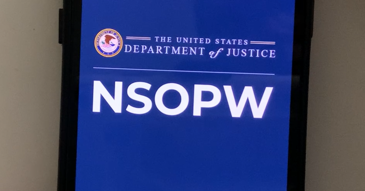 Searching the National Sex Offender Registry made easier with an app