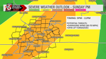 Weather Authority Alert in place for the Local 6 region