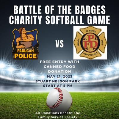 Paducah Police Department Kentucky Facebook Charity Softball Game COPY