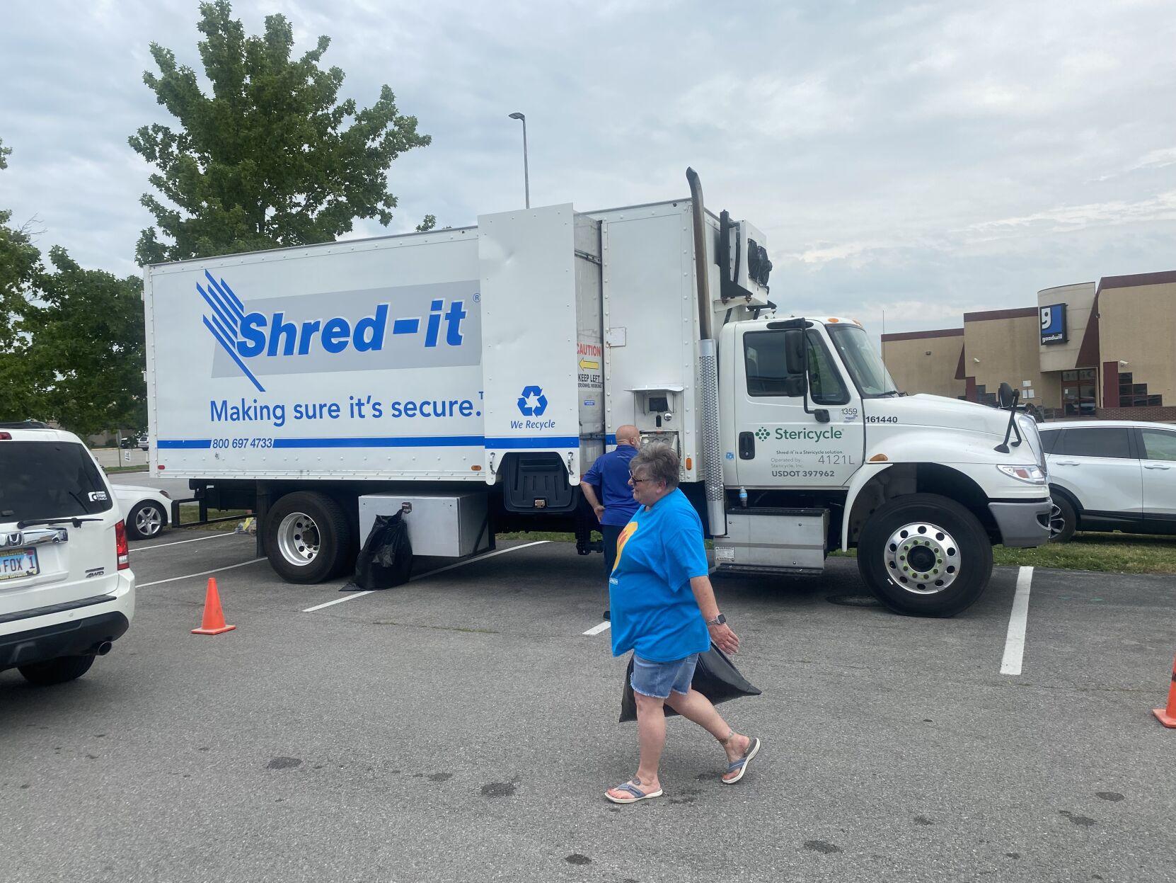 Community brings thousands of pounds of documents to Super Shredder
