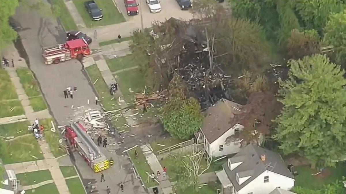 Woman killed man injured after house explodes on Detroit #39 s east side