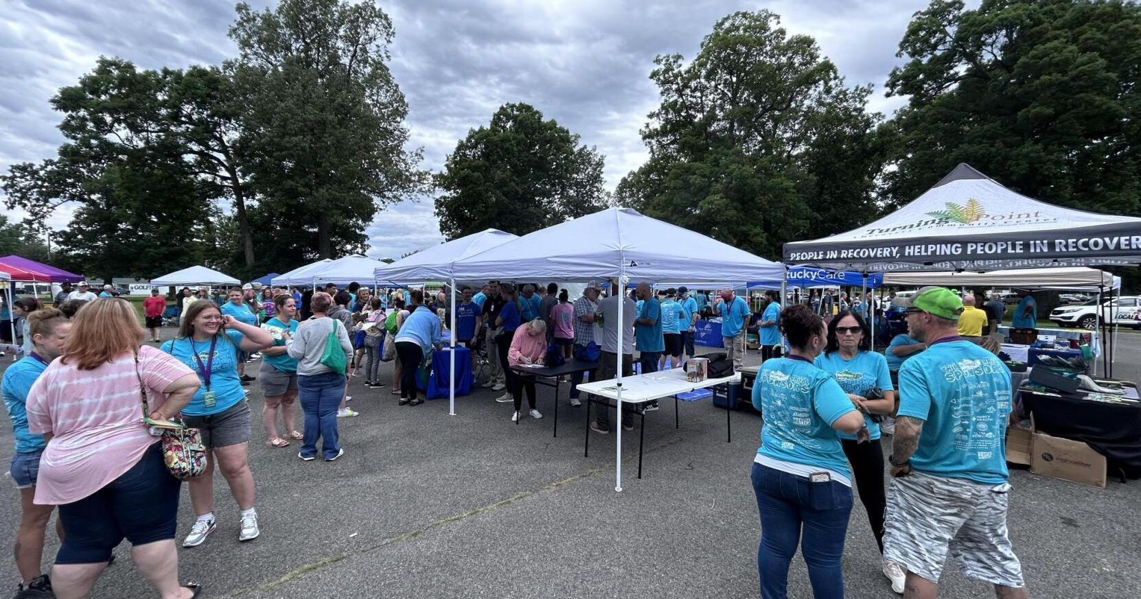 Turning Point Recovery Walk draws hundreds - Vimarsana News