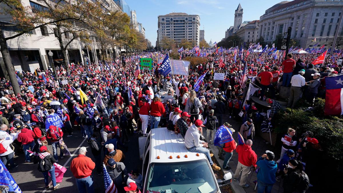 Washington, DC, rally brings together Trump voters and farright