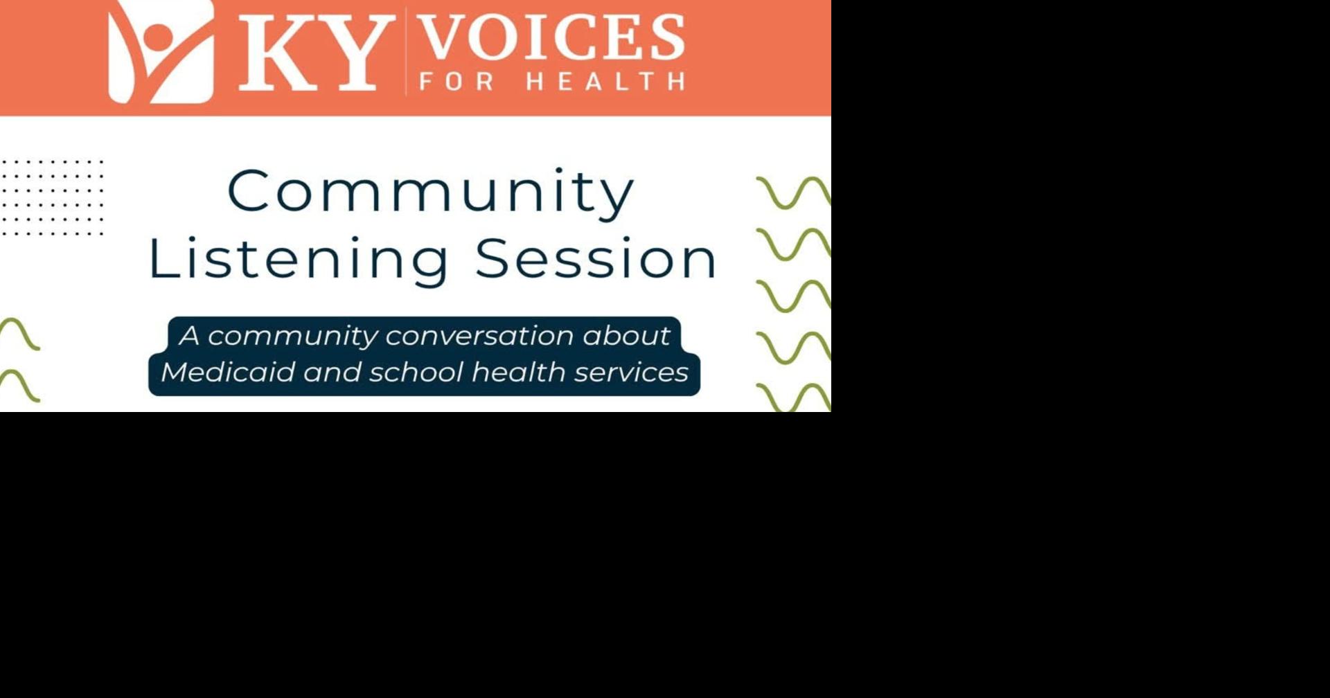 Health coalition, library to hold community listening session Tuesday ...