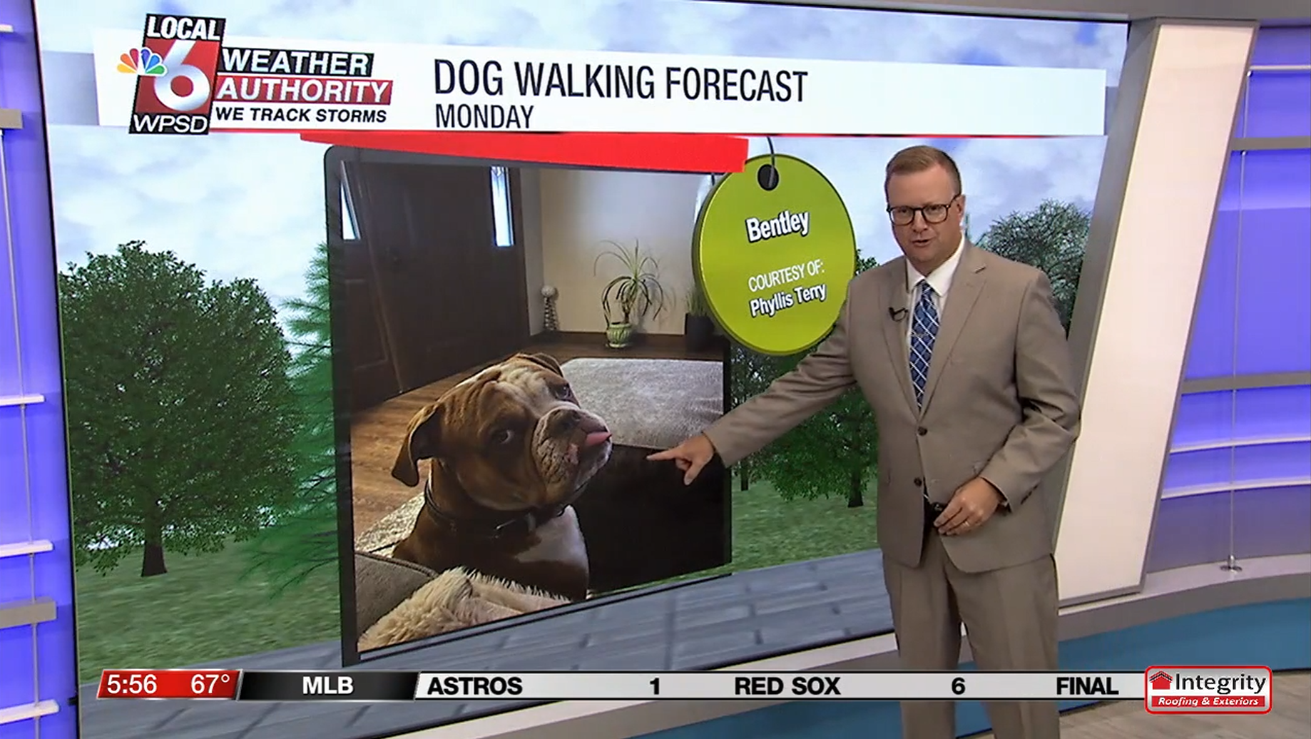 Dog walking forecast 8.4.25 | Weather | WPSD Local 6