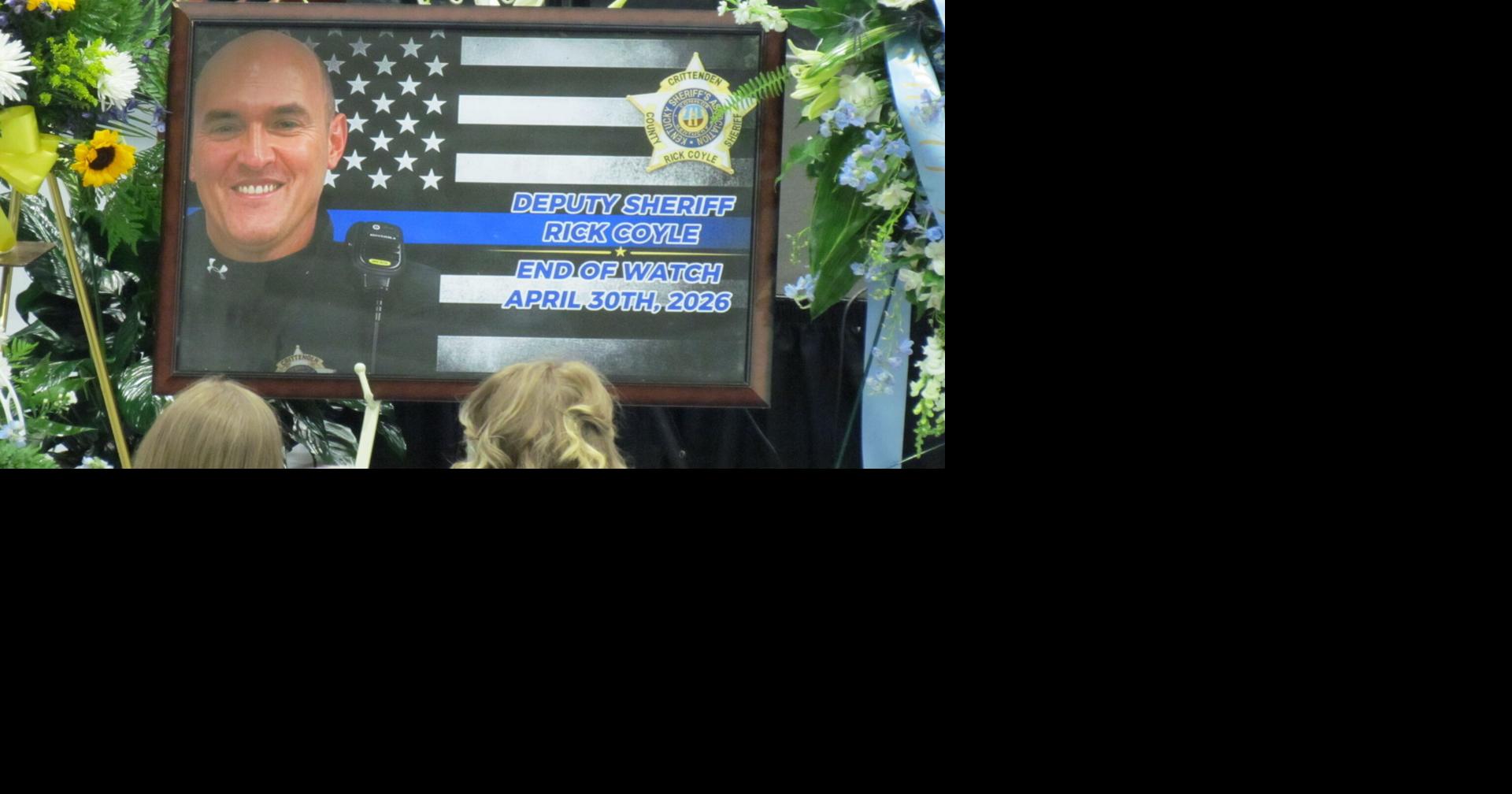 Read MoreHundreds attend memorial for Crittenden County Deputy, SRO Richard Coyle