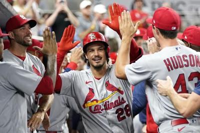 Cardinals score final 5 runs for comeback win over Marlins