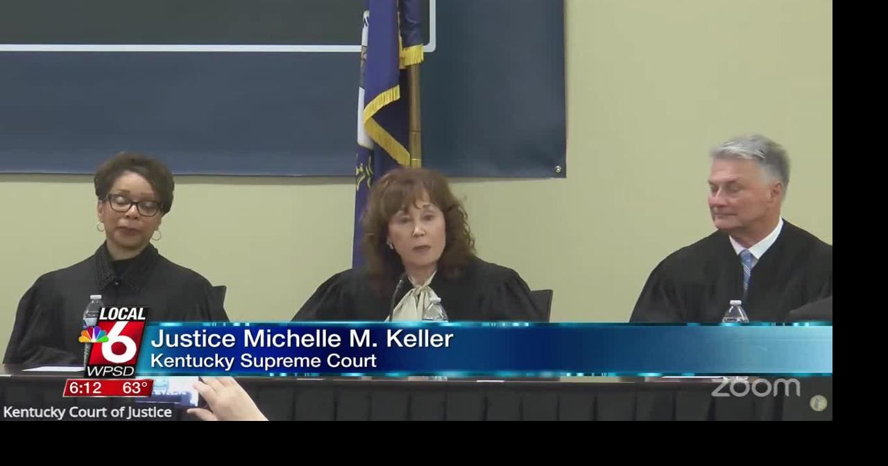 Dedication in Frankfort recognizing KY Supreme Court Justice from our region