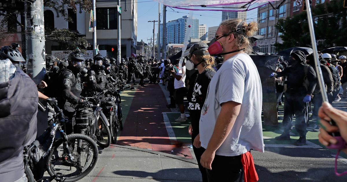 At least 45 arrested in Seattle protests that police declared a riot ...