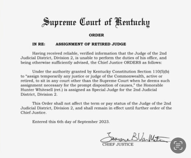 Justice of the supreme shop court 2nd judicial district