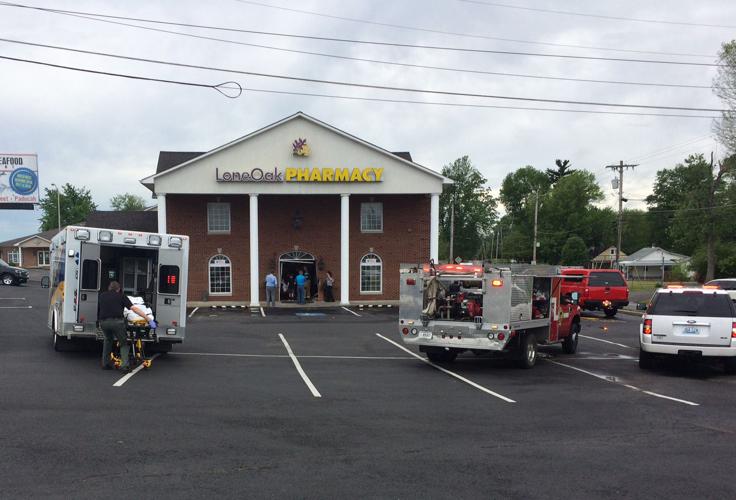 Vehicle crashes through front door of pharmacy in McCracken County