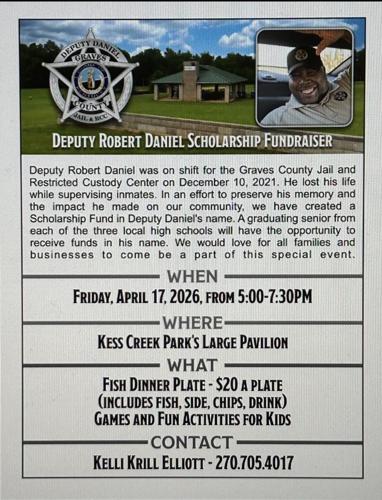 Graves County jail to hold fundraiser honoring deputy killed in Dec ...