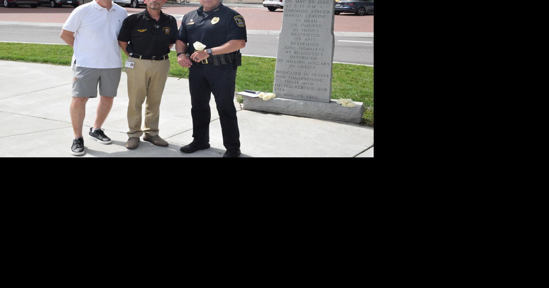 Read MoreFamilies gather at Marion tornado memorial to honor loved ones