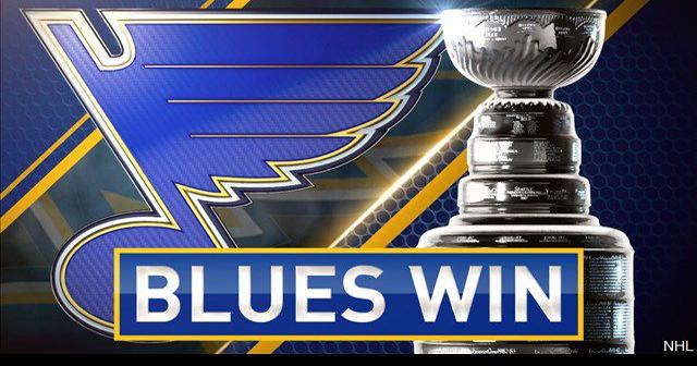 Fans pack downtown St. Louis to cheer on the champion Blues