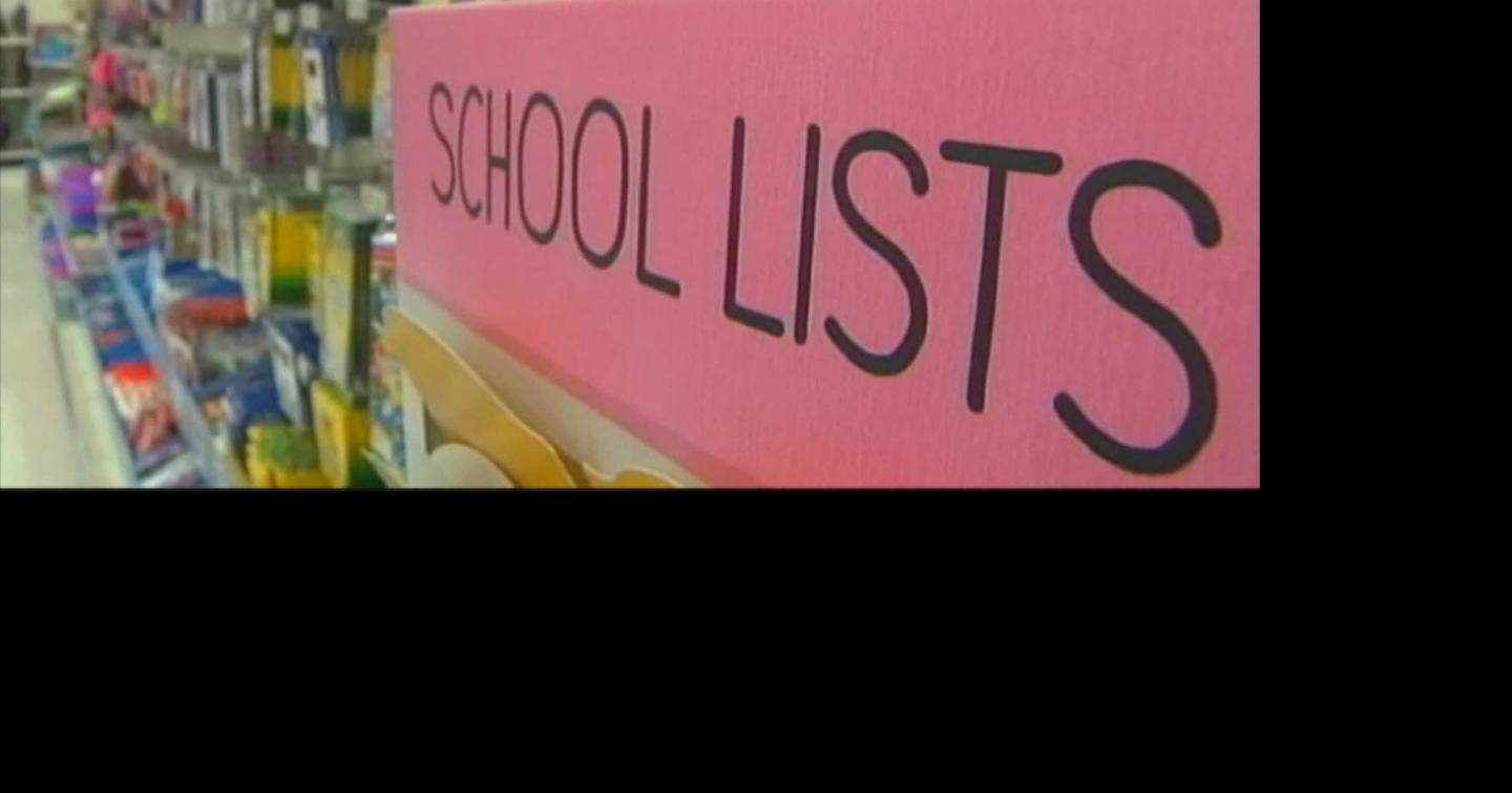 Families facing higher school supply prices because of inflation News