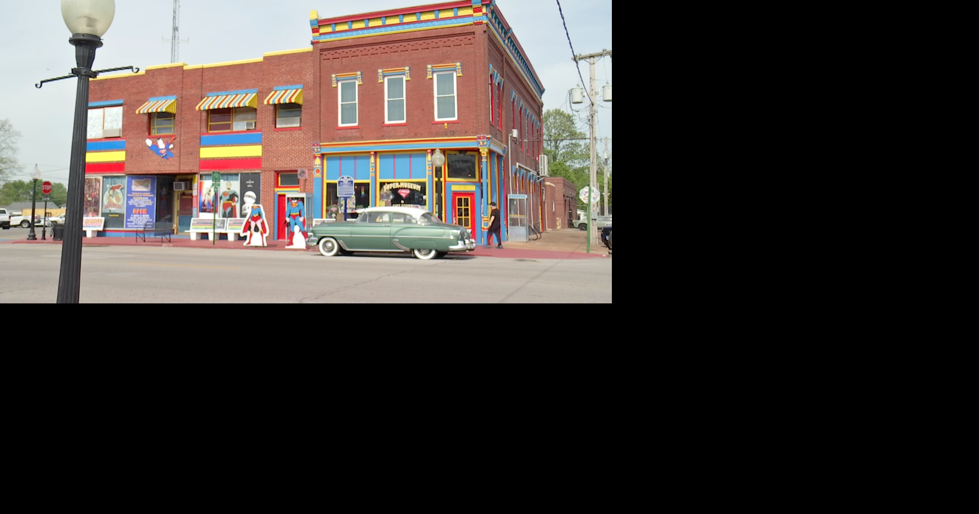 The Super Museum in Metropolis prepares for Superman Day festivities ...