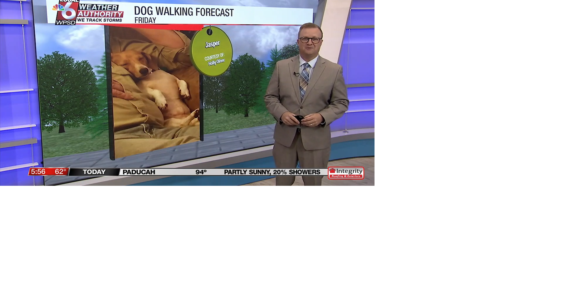 Dog walking forecast 9.19.25