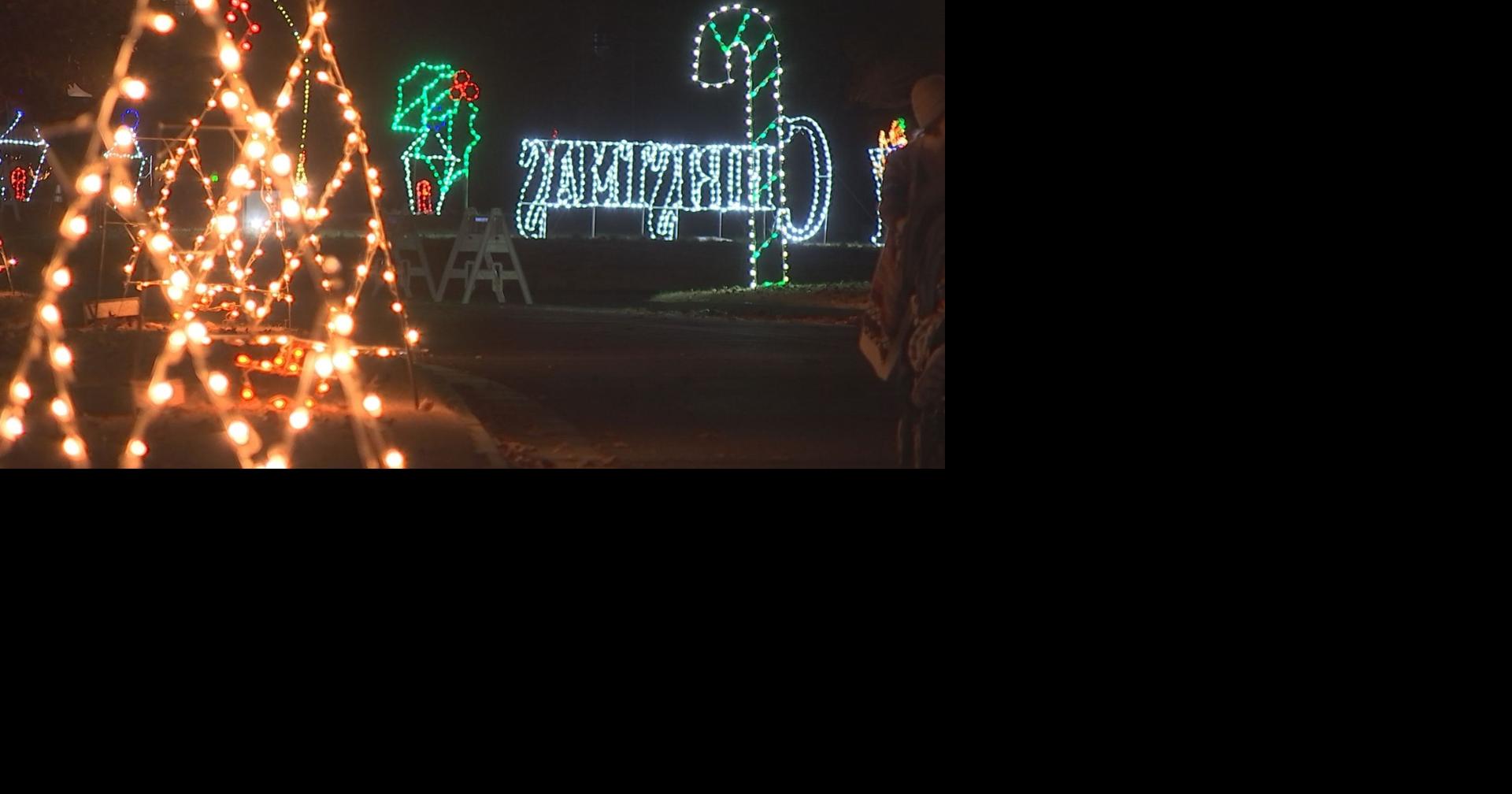 Murray Calloway Park Christmas Lights 2022 Christmas In The Park Kicks Off, Donations Benefit Local Organizations |  Kentucky News | Wpsd Local 6