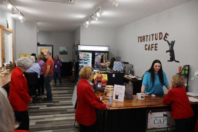 Feline fans, local business leaders gather for ribbon cutting at