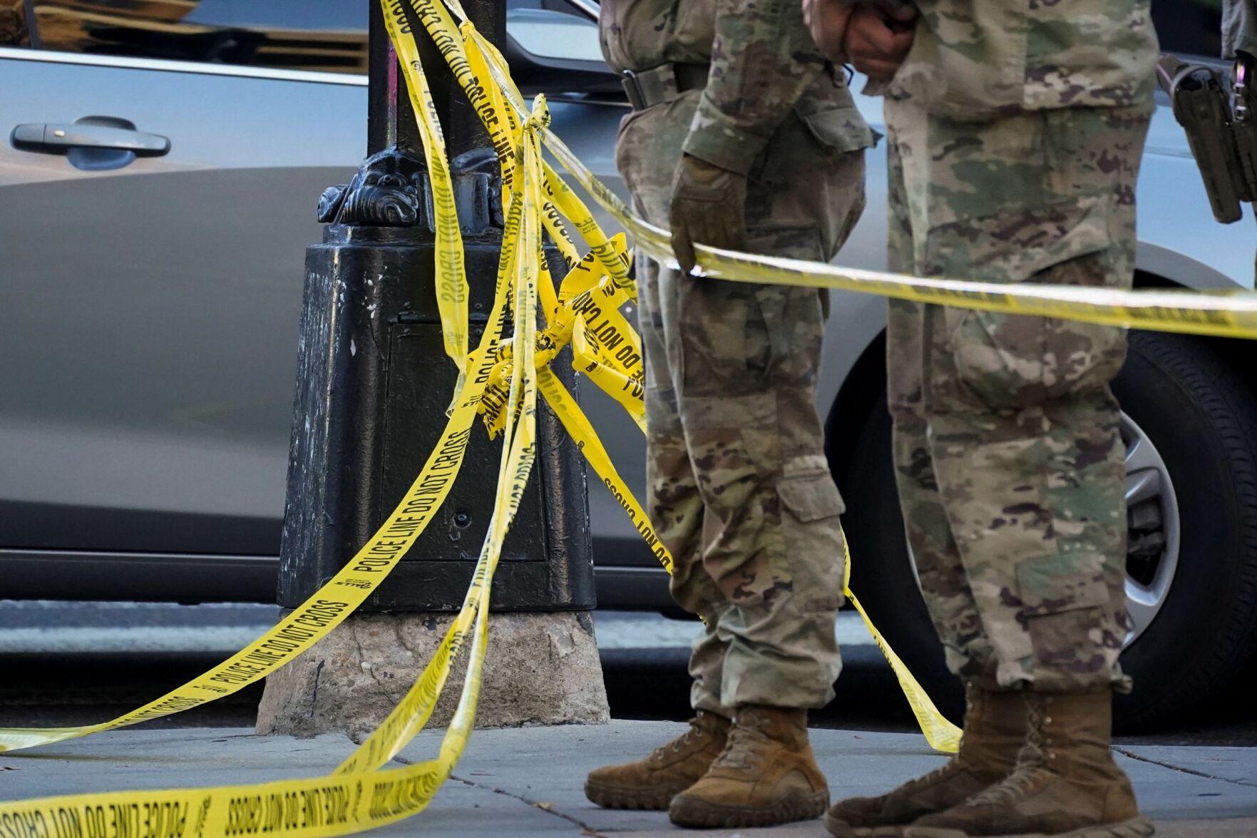 Injured National Guard member remains in serious condition, but shows ...