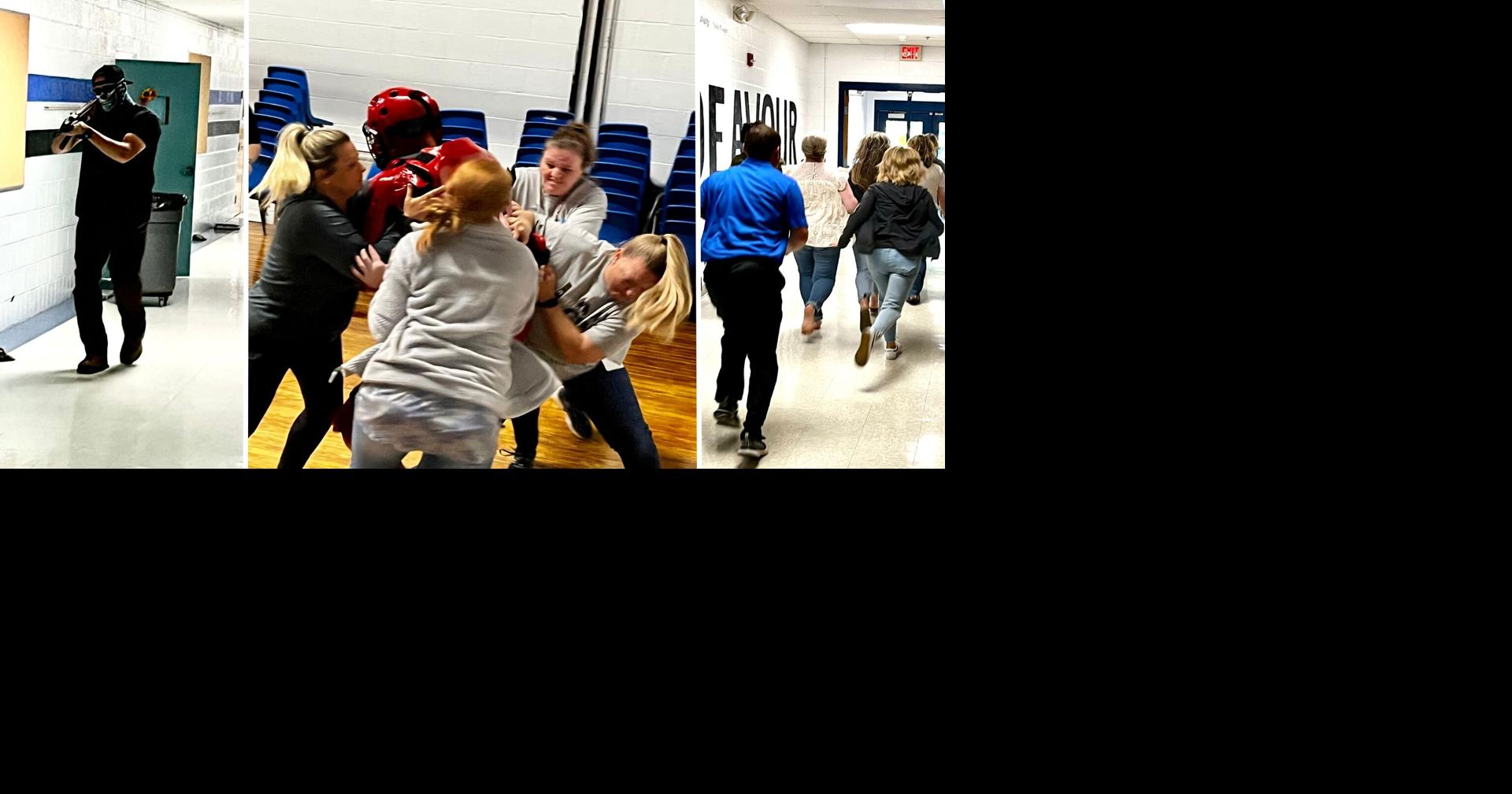 Crittenden County Schools staff participate in active shooter drill