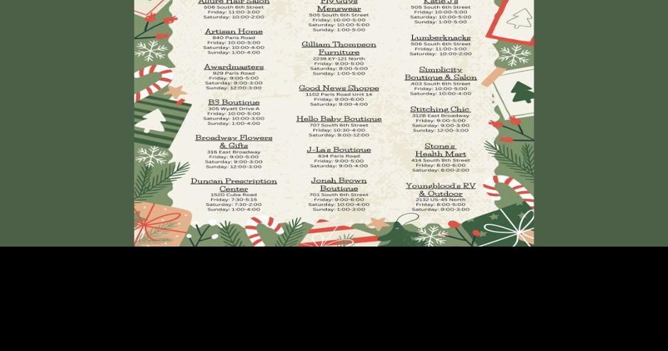 Holiday Open House to showcase local businesses for seasonal shopping