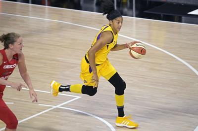 Chicago Sky's Candace Parker will be the first woman on the cover