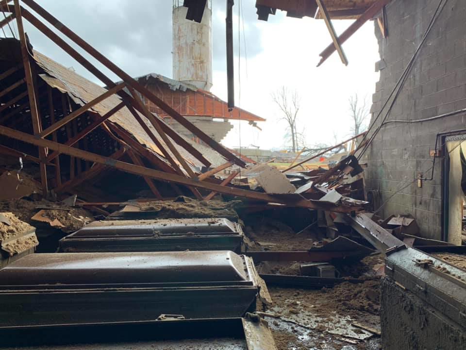 Wilbert Vault Co. employees describe taking cover as storm hits News